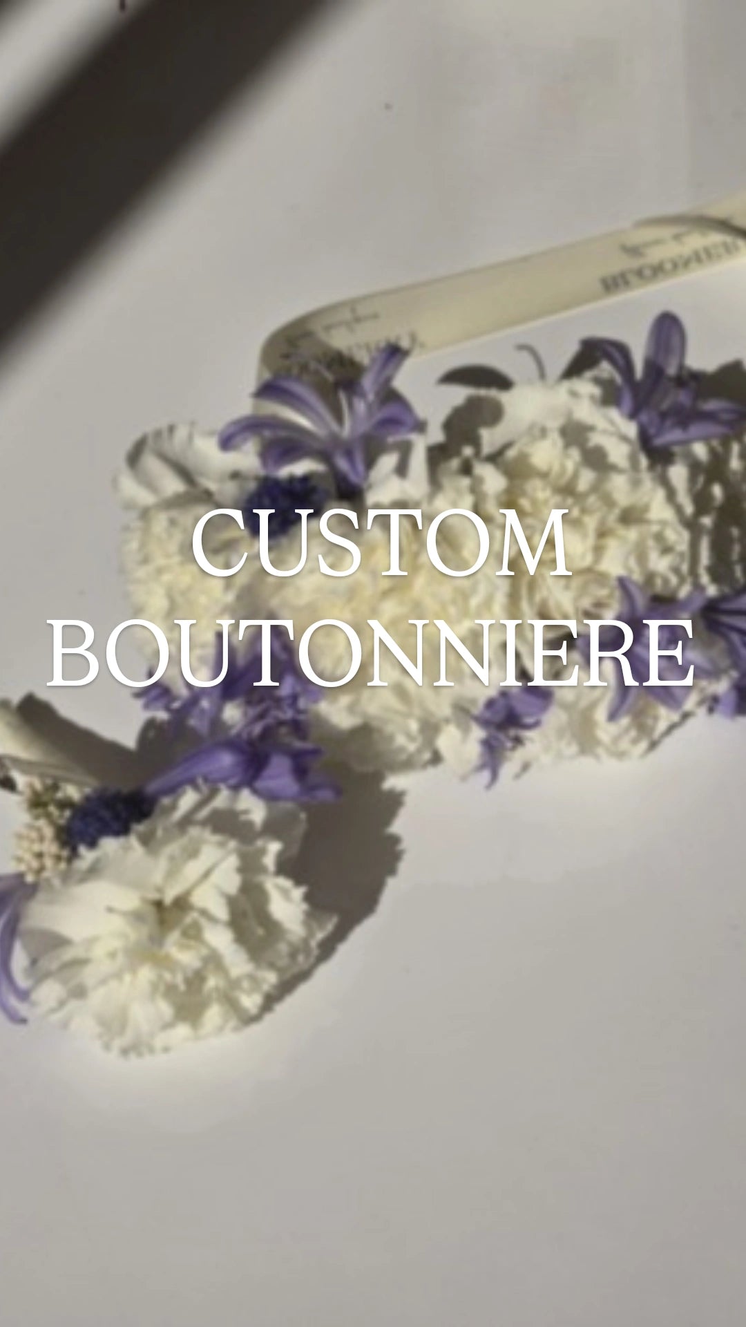 Custom Boutonniere
